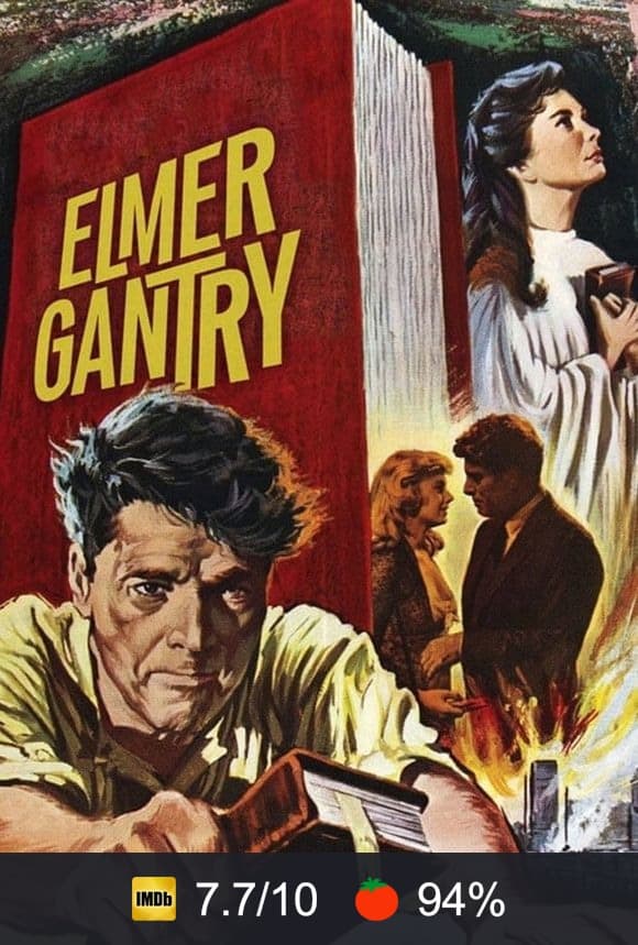 Elmer Gantry poster
