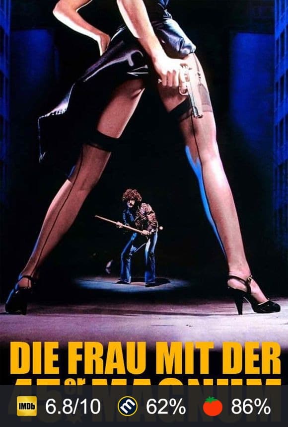 Poster von Die Frau mit der 45er Magnum