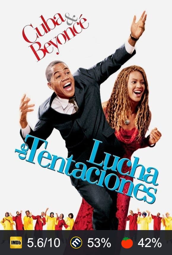 Cartel de Luchando con las tentaciones