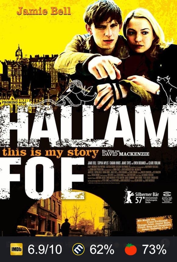 Poster von Hallam Foe: This Is My Story