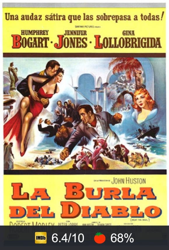 Cartel de La burla del diablo