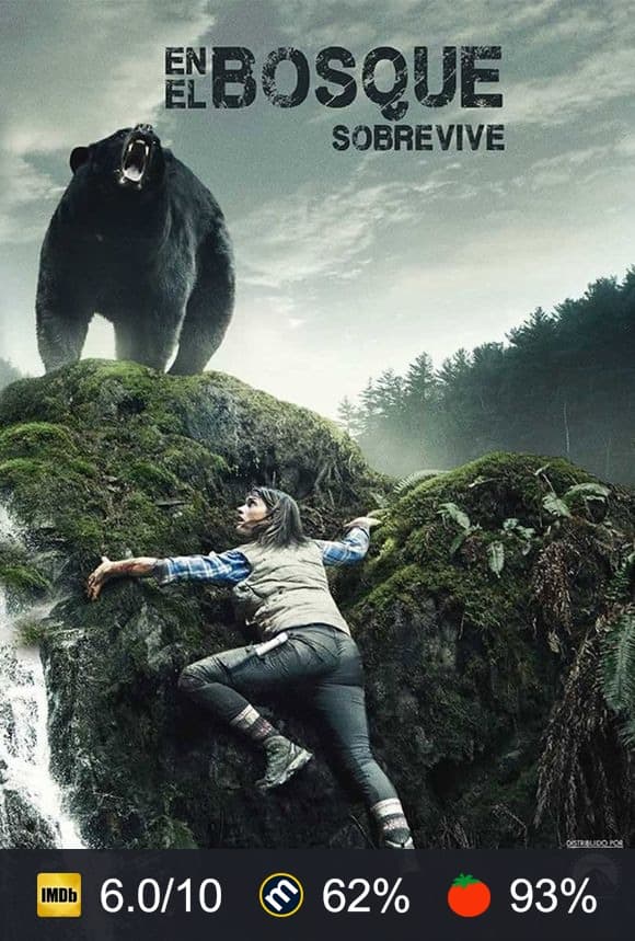 Cartel de En el bosque sobrevive