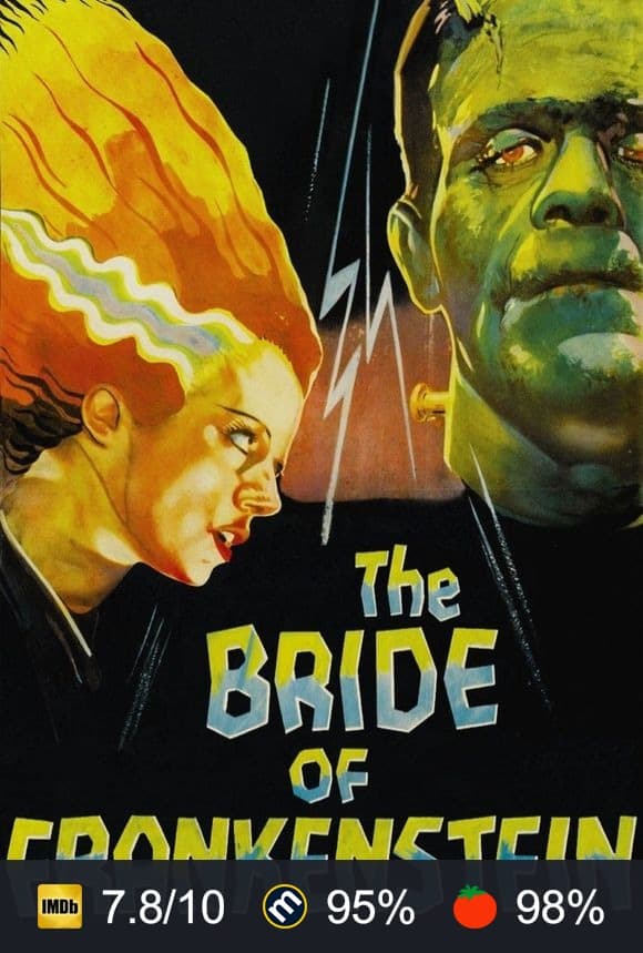 Bride of Frankenstein poster