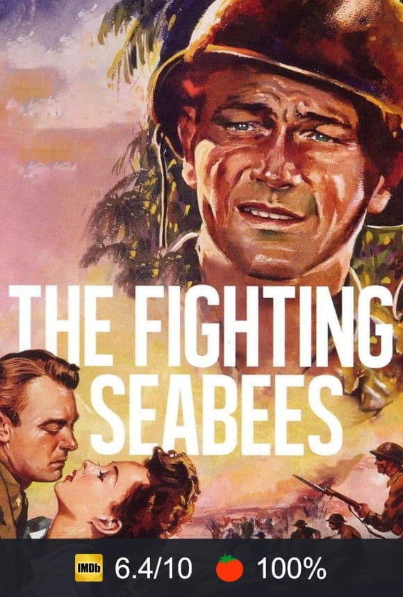 The Fighting Seabees poster