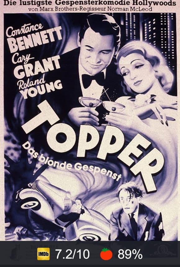 Poster von Topper - Das blonde Gespenst
