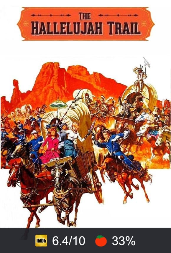The Hallelujah Trail poster