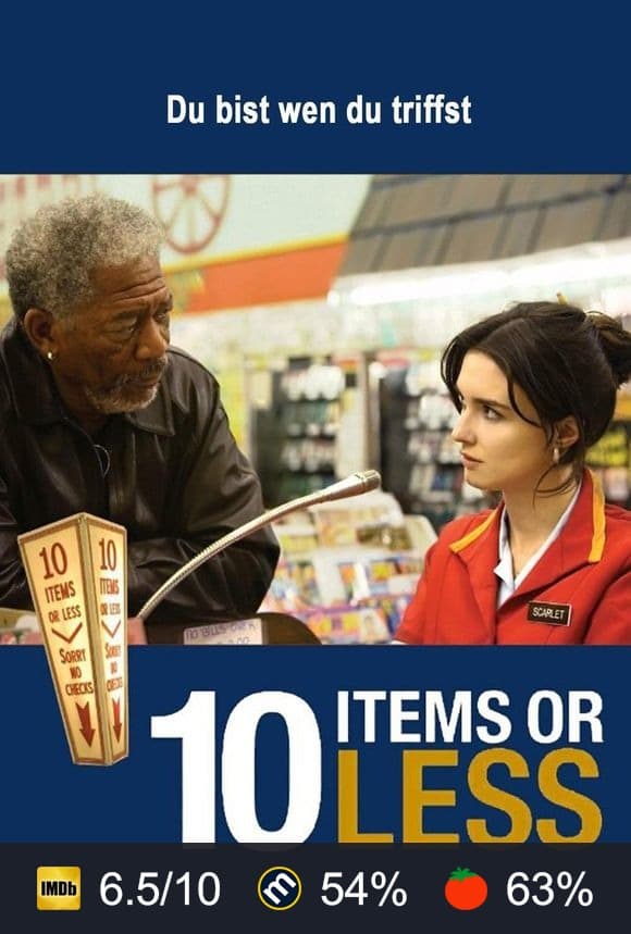 Poster von 10 Items or Less - Du bist wen du triffst