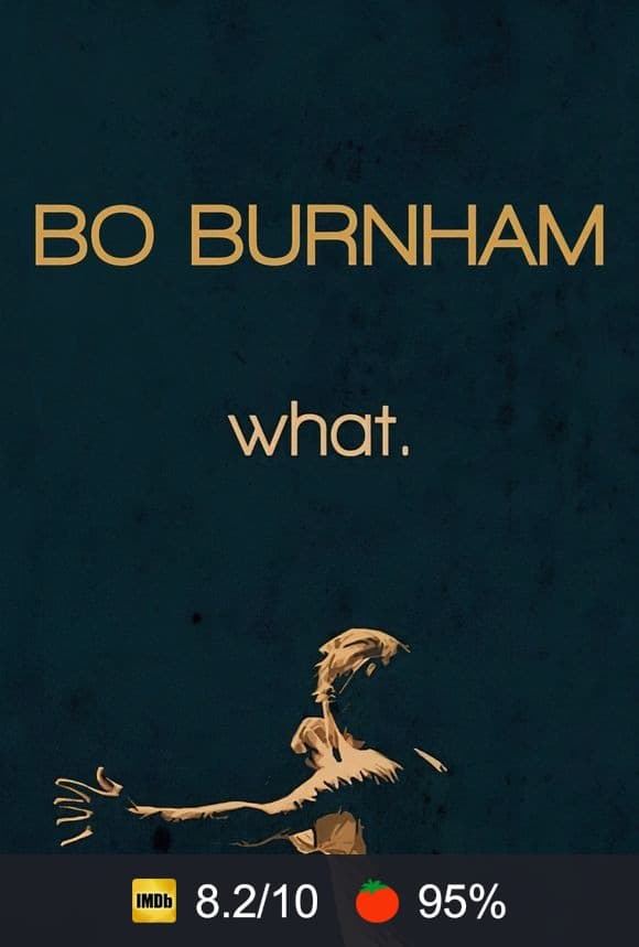 Cartel de Bo Burnham: What.
