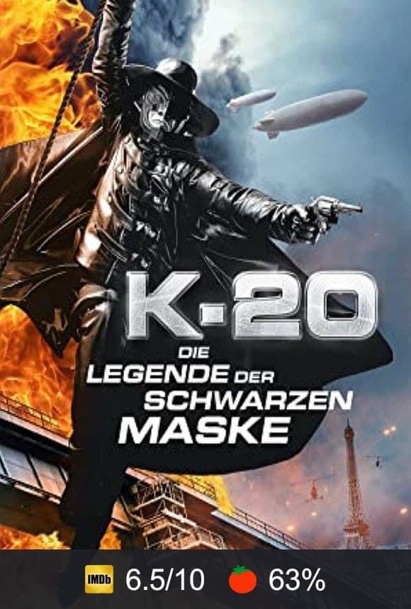 Poster von K-20 - Die Legende der schwarzen Maske