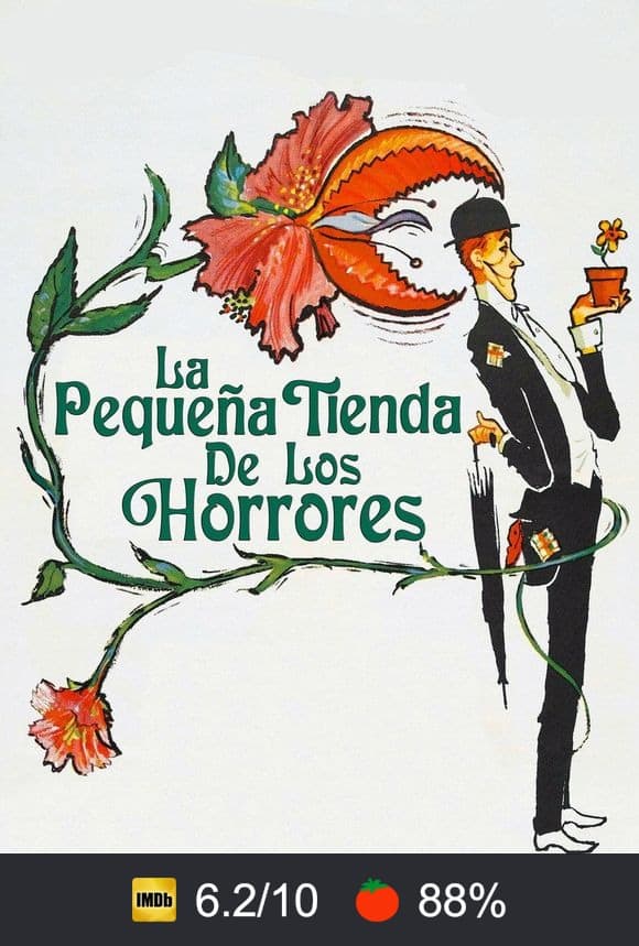 Cartel de La pequeña tienda de los horrores