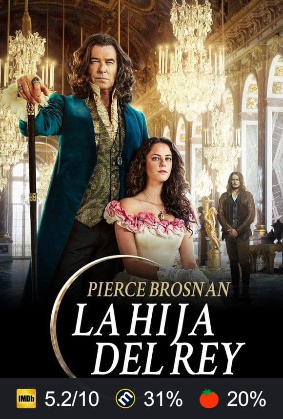 Cartel de La hija del rey