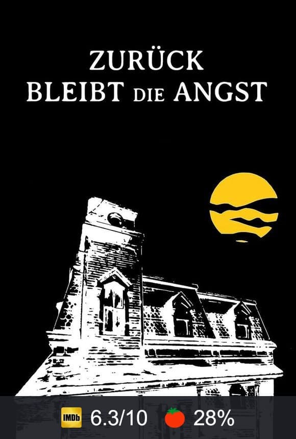 Poster von Zurück bleibt die Angst
