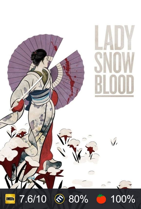 Cartel de Lady Snowblood
