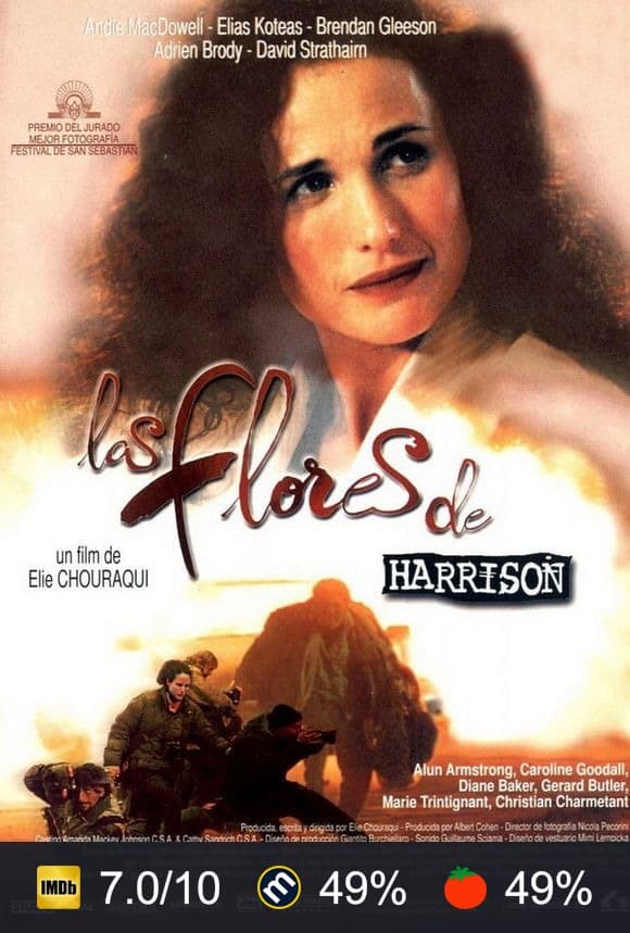 Cartel de Las flores de Harrison