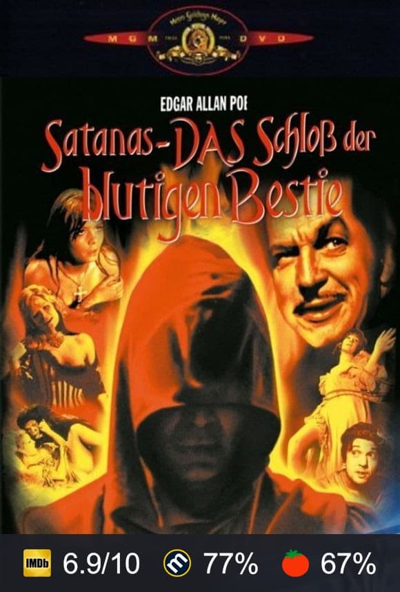 Poster von Satanas - Das Schloss der blutigen Bestie