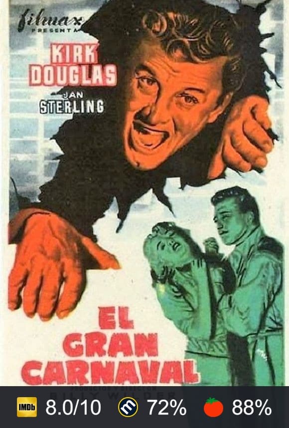 Cartel de El gran carnaval
