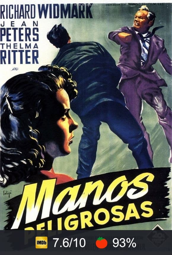 Cartel de Manos peligrosas