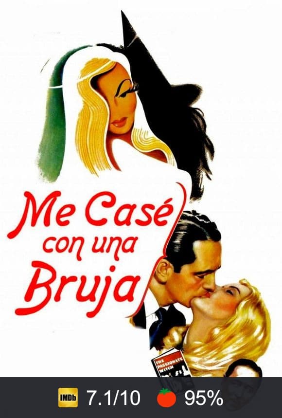 Cartel de Me casé con una bruja