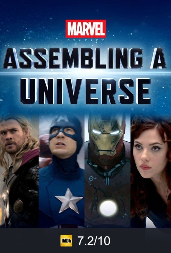 Cartel de Marvel: Construyendo un universo