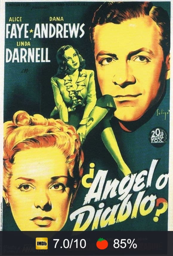 Cartel de ¿Ángel o diablo?