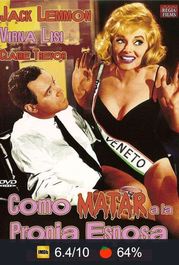 Cartel de Cómo matar a la propia esposa