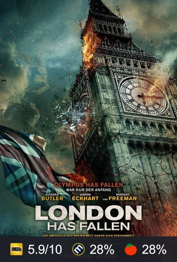 Poster von London Has Fallen