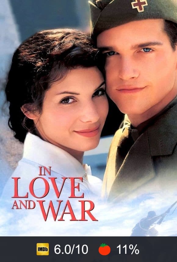 In Love and War poster
