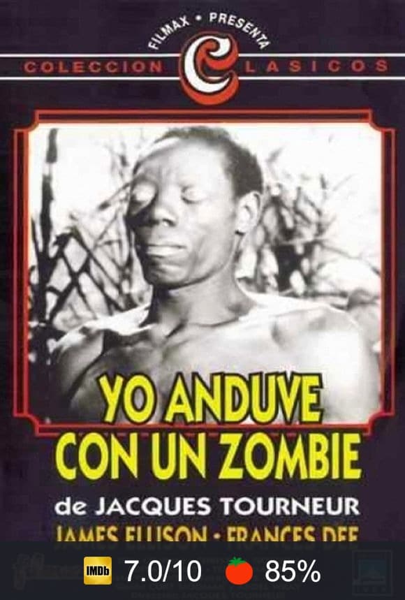 Cartel de Yo anduve con un zombie