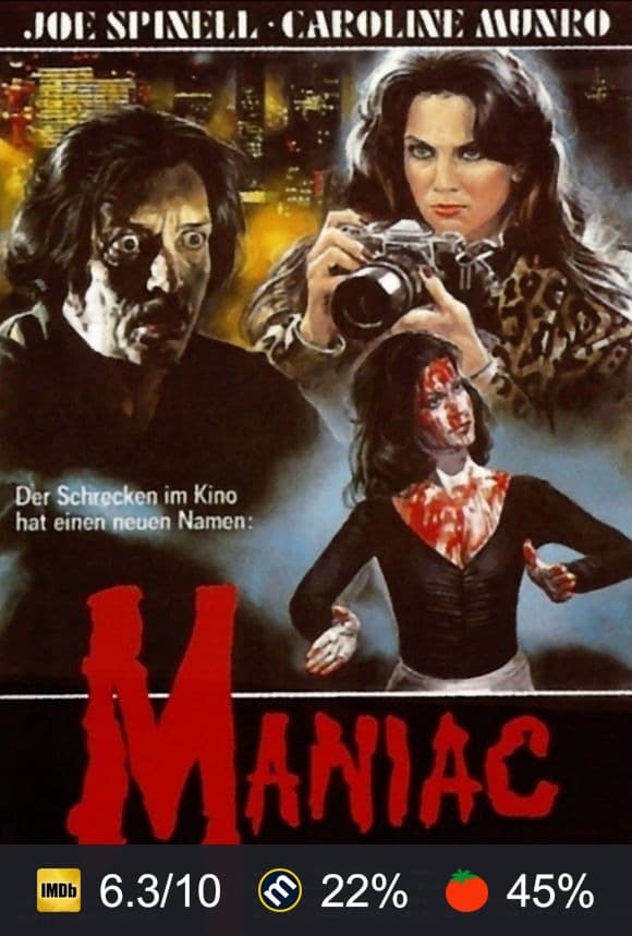 Poster von Maniac