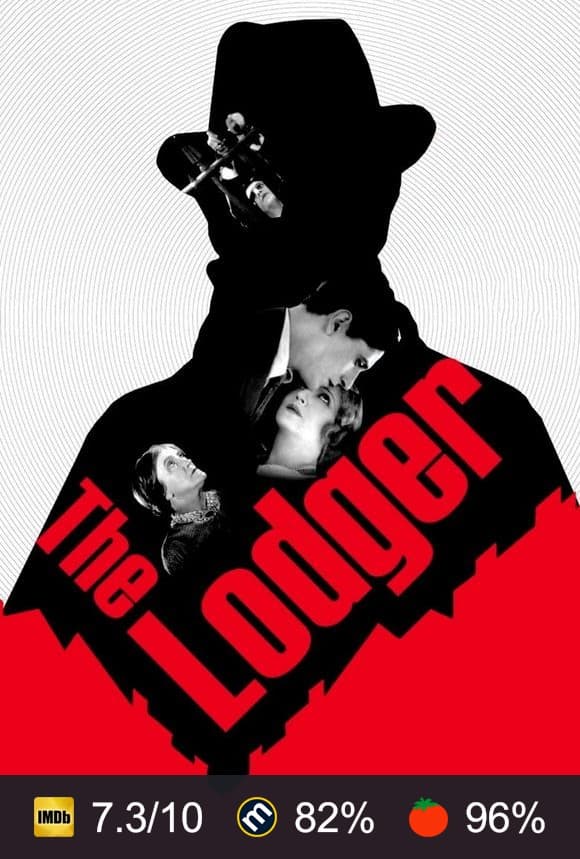 The Lodger: A Story of the London Fog poster