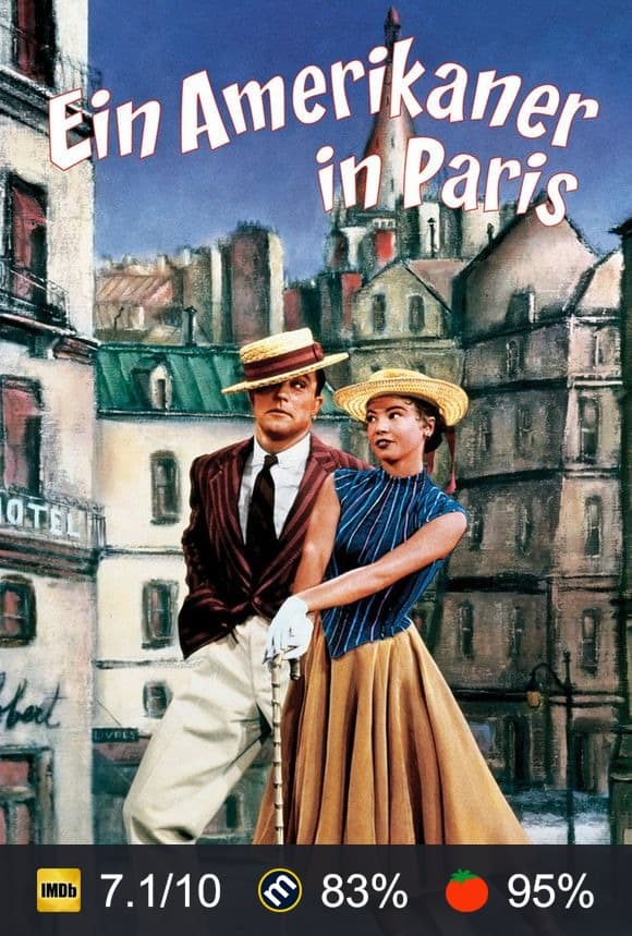 Poster von Ein Amerikaner in Paris