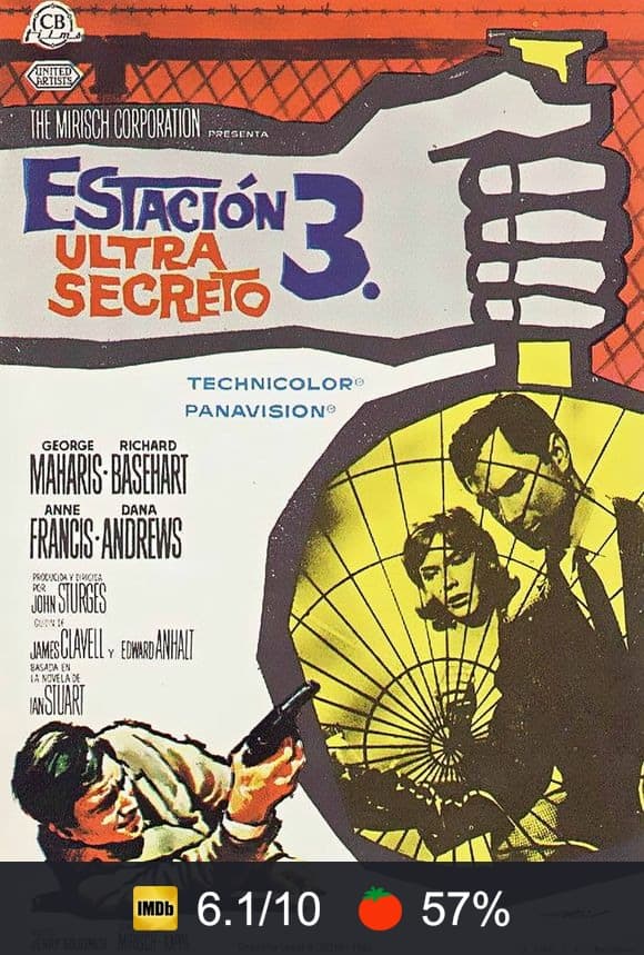 Cartel de Estación 3 ultrasecreto