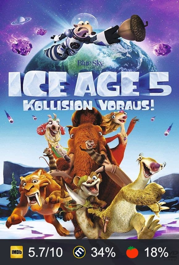 Poster von Ice Age - Kollision voraus!