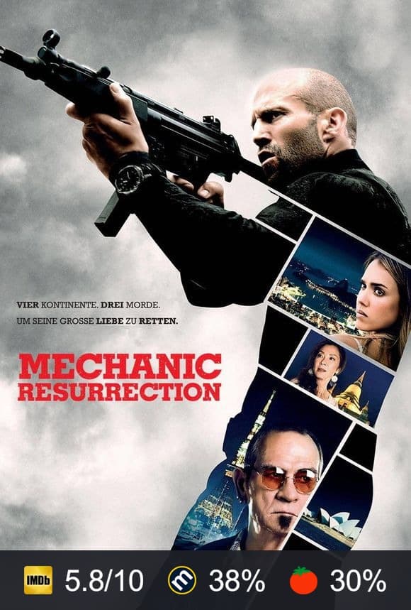Poster von Mechanic: Resurrection
