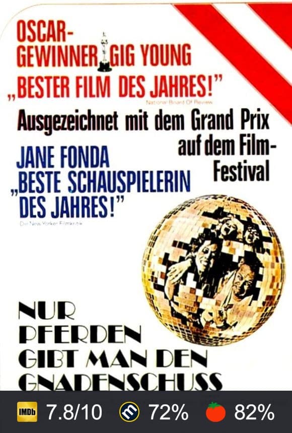 Poster von Nur Pferden gibt man den Gnadenschuss
