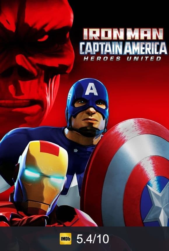 Iron Man & Captain America: Heroes United poster