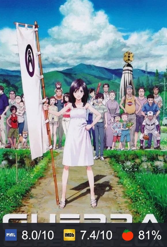 Cartel de Summer Wars