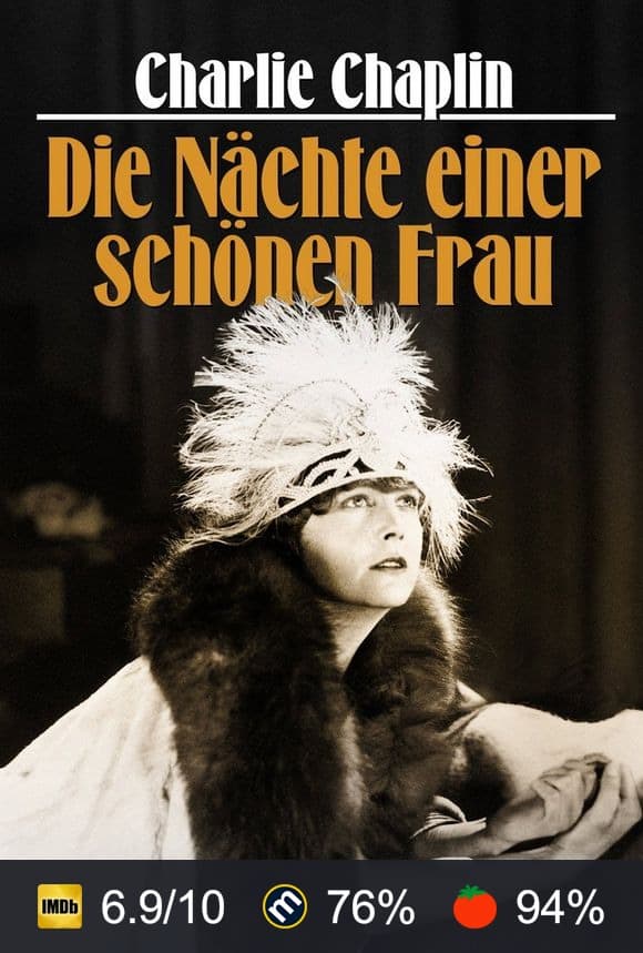Poster von Die Nächte einer schönen Frau
