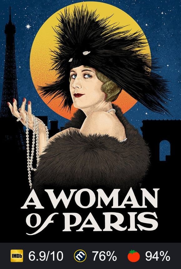 A Woman of Paris: A Drama of Fate poster