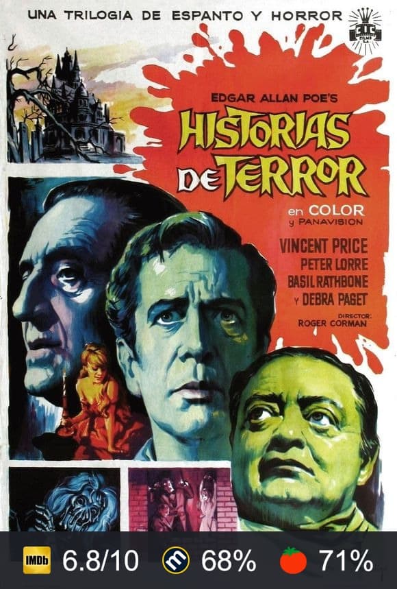 Cartel de Historias de terror