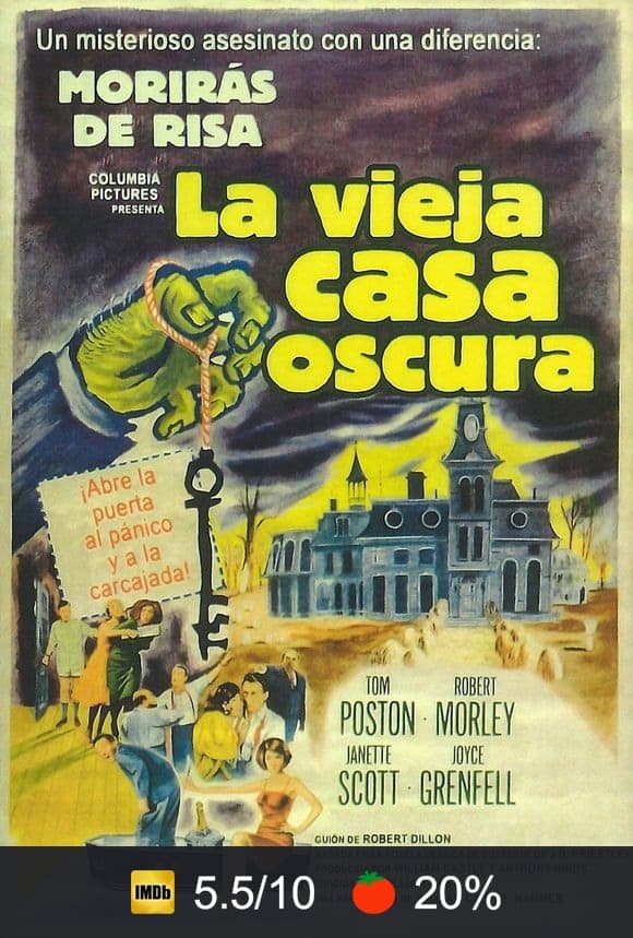 Cartel de La vieja casa oscura
