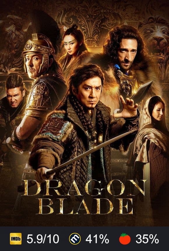 Dragon Blade poster