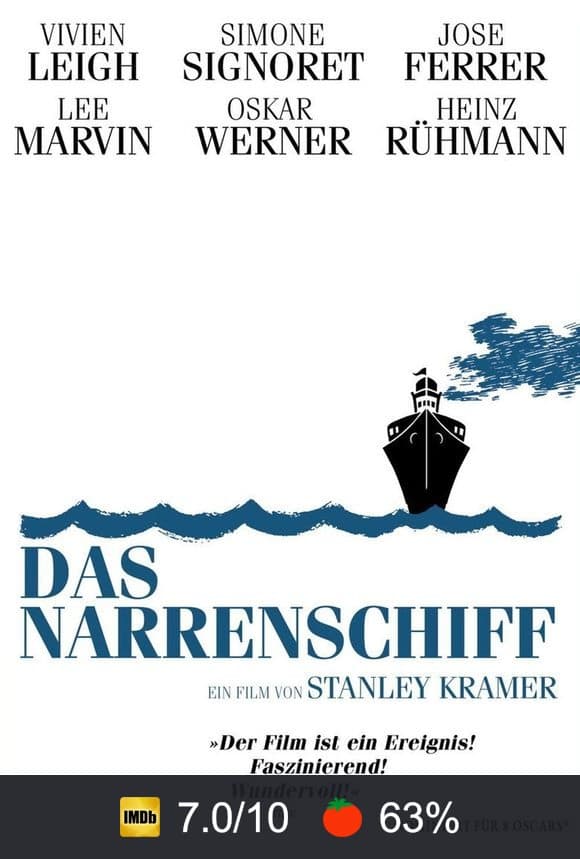 Poster von Das Narrenschiff