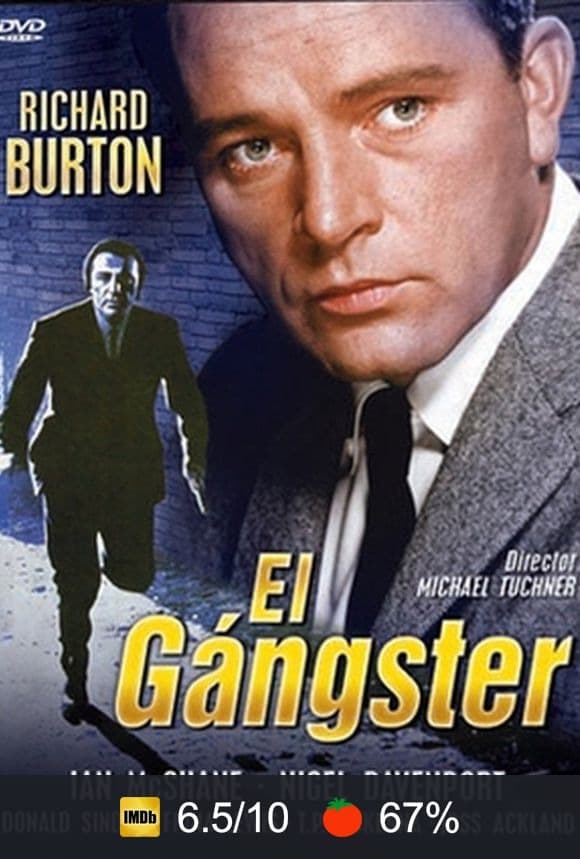 Cartel de El gángster