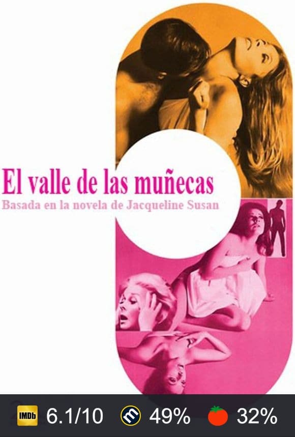 Cartel de El valle de las muñecas