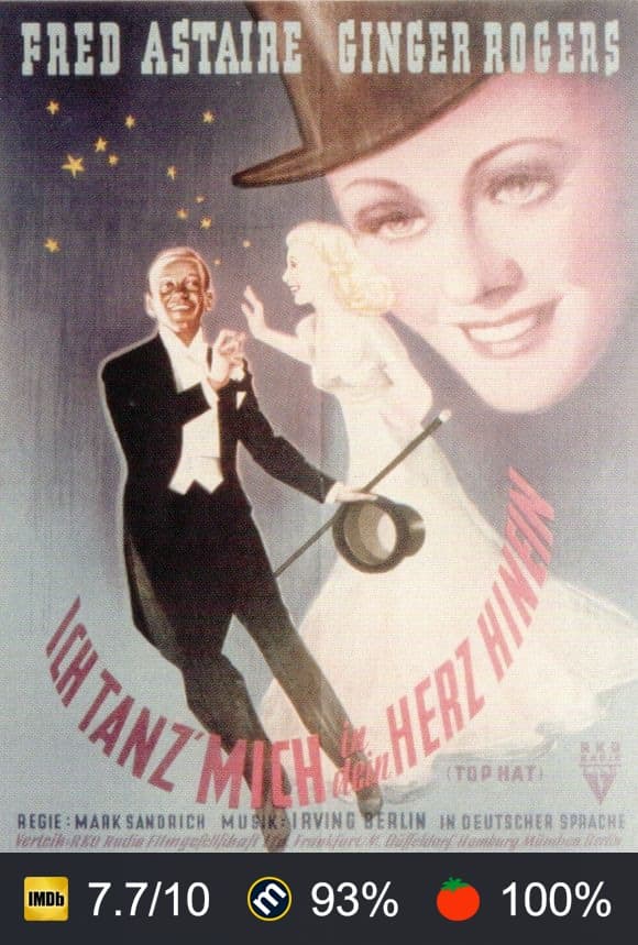 Poster von Ich tanz' mich in dein Herz hinein
