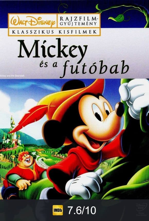 Cartel de Mickey y las Judías Mágicas