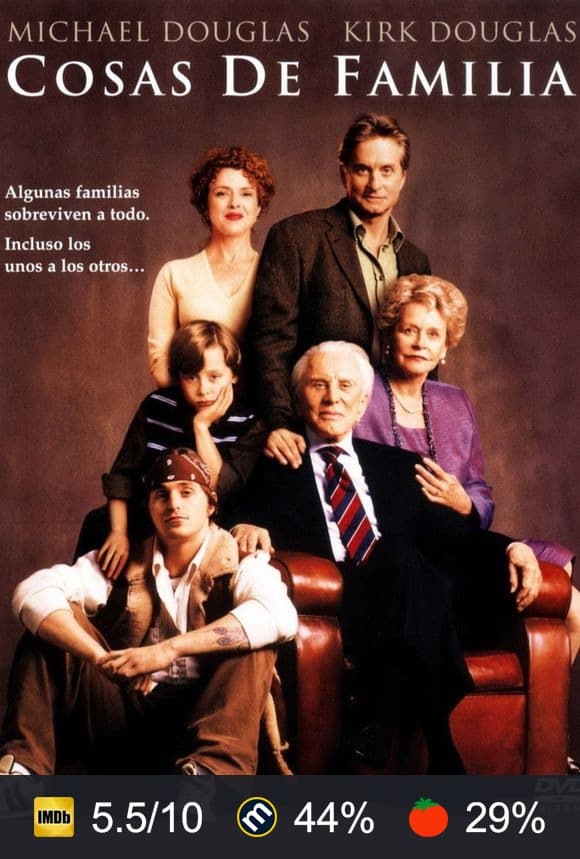Cartel de Cosas de familia