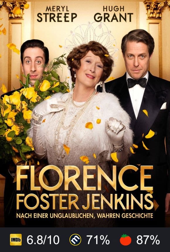 Poster von Florence Foster Jenkins