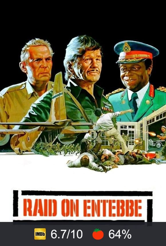 Raid on Entebbe poster